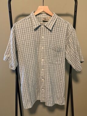 Vintage Intrinsic Y2K Plaid Button Up | L